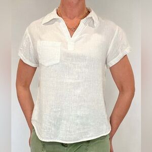 Thead and Supply Linen Blend Top